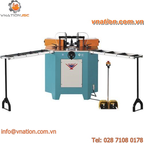 aluminum profile corner crimping machine / automatic / hydraulic