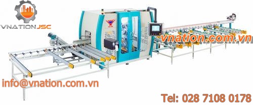 CNC machining center / 8-axis / universal / for PVC window profiles