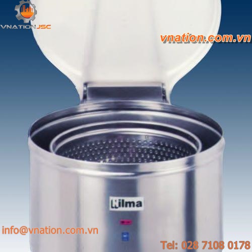 fluidized bed dryer / cleaning / for the food industry / stainless steel