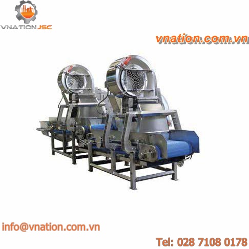 vacuum dewatering system / for fruit / for the food industry / for vegetables