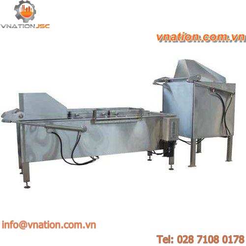 universal boiling pan / for the food industry / automatic