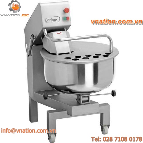 kneader mixer / paddle / for the food industry / stainless steel