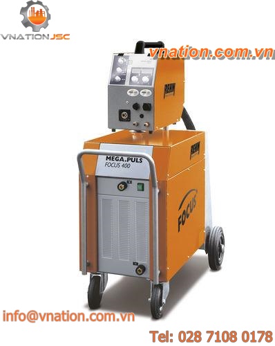 MIG-MAG welder / with 4-roll wire feeder / three-phase / pulsed DC