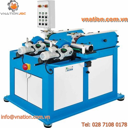 centerless grinding machine / belt / satin / polishing