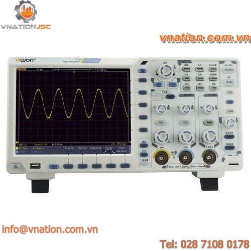 digital oscilloscope / bench-top / portable / 2-channel