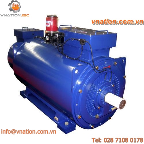 asynchronous alternator / for wind turbines / for generators / low-voltage