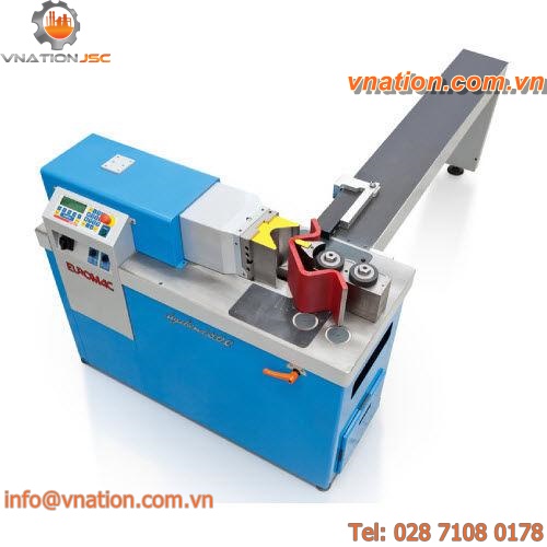 electro-hydraulic bending machine / pipe / horizontal / precision