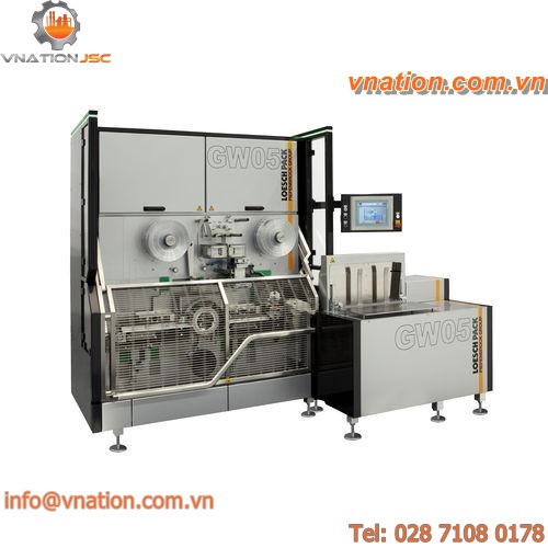 fold wrapping packaging machine / high-speed / multipack / for chewing gum