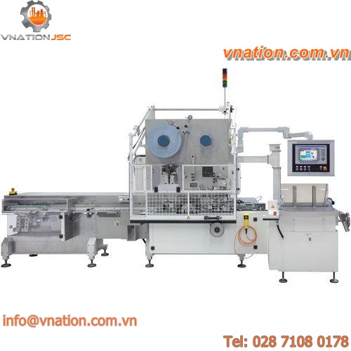 fold wrapping packaging machine / for chewing gum / multipack / automatic