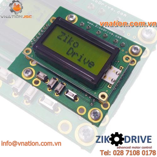stepper motor controller / compact / programmable / encoder input