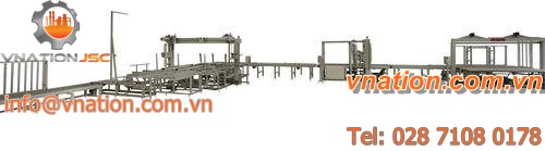 PLC-controlled cutting machine / for foam panels / EPS block / vibrating wire
