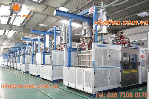 particle foam molding machine / for EPS / energy-saving