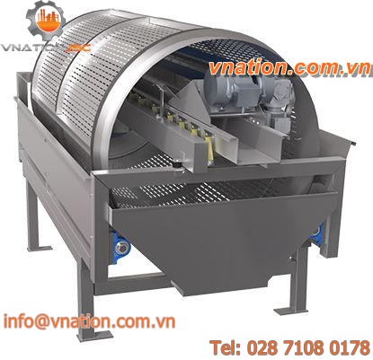rotary sorting machine / automatic / food / for the food industry