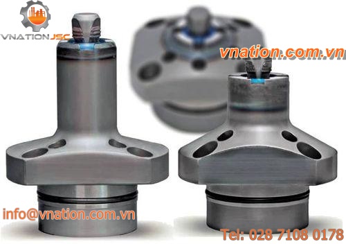 pneumatic clamp / expandable / for countersinking