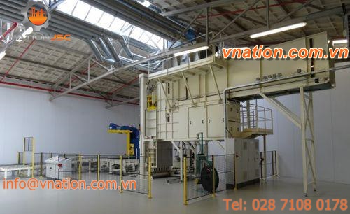 vertical baling press / top-loading / high-capacity / single-chamber