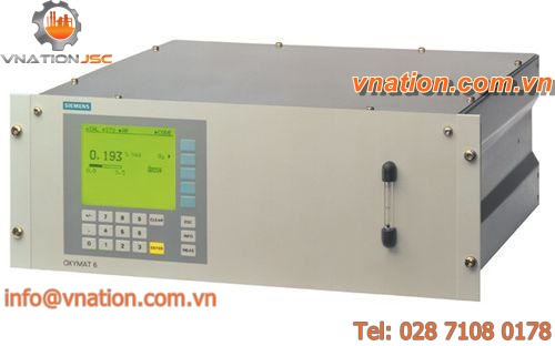 process gas analyzer / oxygen / benchtop / extractive