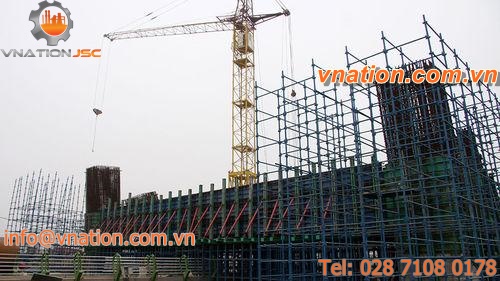 fixed scaffolding / facade