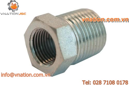 hydraulic adapter / reducing / thread