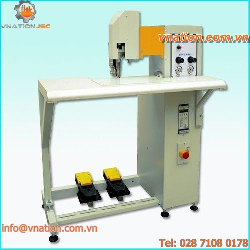 ultrasonic sewing machine / high-speed / for non-wovens
