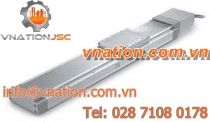 linear actuator / electric / with servo-motor / rodless