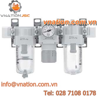 air filter-regulator-lubricator / compressed air / modular