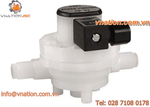 turbine flow sensor / for liquids and gases / in-line / miniature