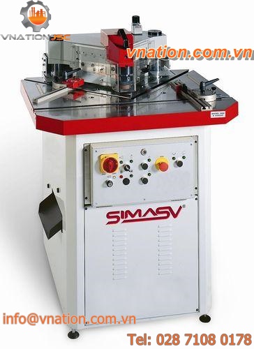 fixed-angle notching machine / punching / shearing / multiple