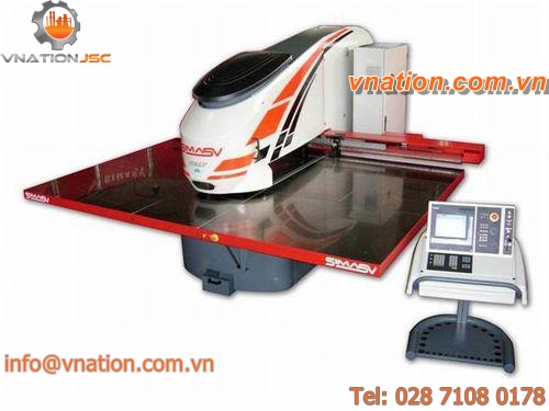 hydraulic punching machine / CNC / plate / auto-index