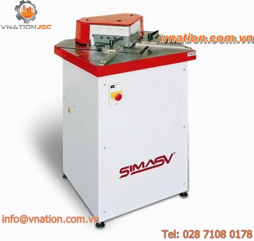 fixed-angle notching machine / hydraulic / shearing