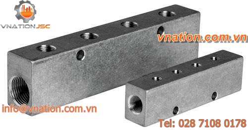 aluminum manifold / multi-channel / for vacuum