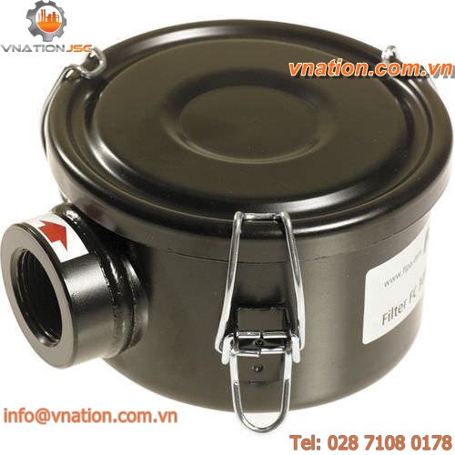 cartridge filter / for vacuum pumps / vacuum / dry