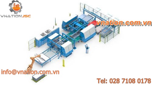electric swivel folding machine / for cabinet door / for blank feeding / automatic
