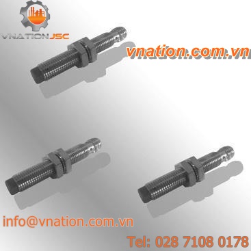 inductive proximity sensor / cylindrical M8 / IP67 / stainless steel