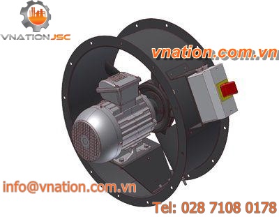 axial fan / extraction / industrial