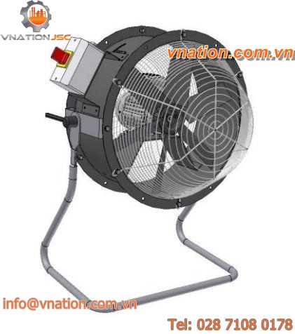 floor-standing fan / axial / cooling / exhaust
