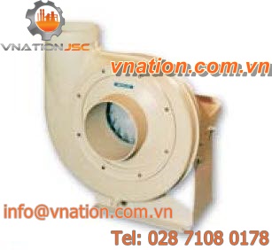 centrifugal fan / extraction / PP / industrial