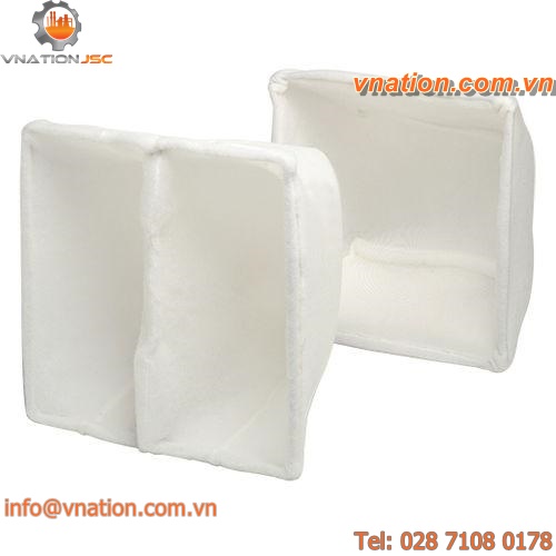 air filter / pocket / high-capacity / high-efficiency