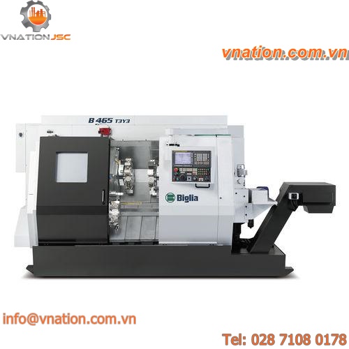 CNC lathe / 2-axis / for bar machining / Y-axis
