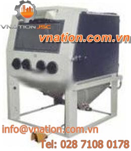 pressure wet blasting machine / manual / benchtop