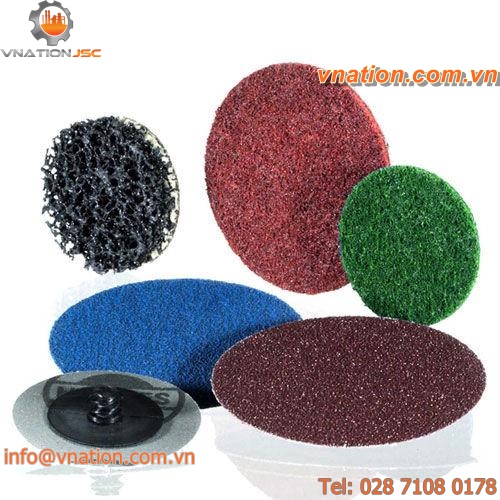 grinding abrasive disc / for deburring / aluminum oxide / for metal