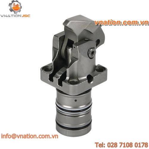 hydraulic clamp / double-acting / compact