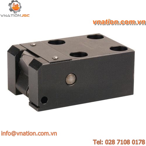 hydraulic cylinder / single-acting / clamping / block