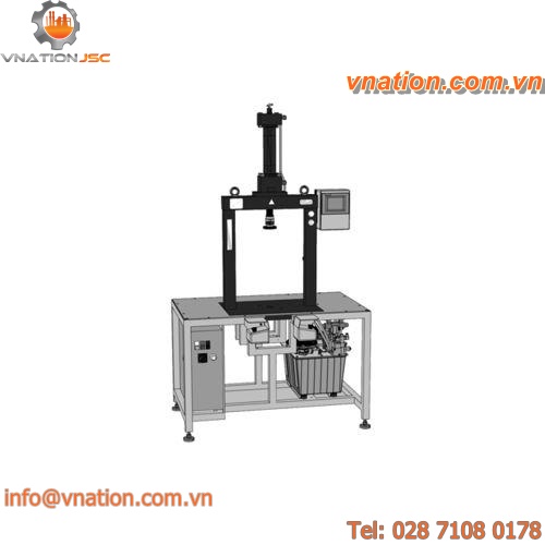 bench press / hydraulic / riveting
