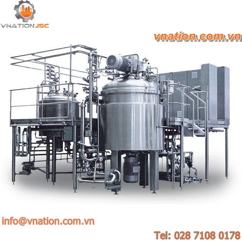 rotor-stator homogenizer / in-line / vacuum