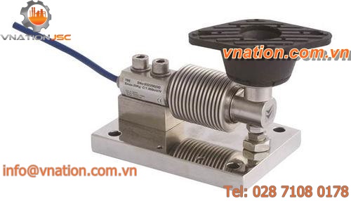 anti-vibration weigh module / stainless steel / for mixers / for hoppers