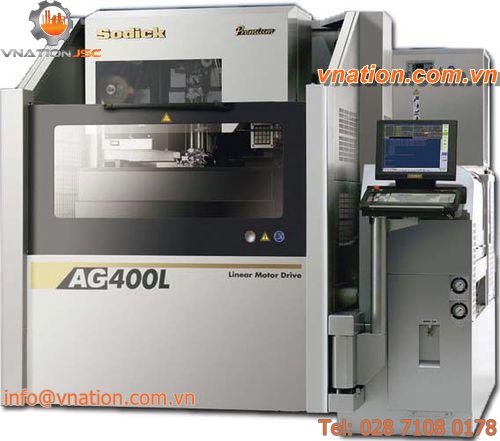 wire electrical discharge machine / CNC / with electrode changer / linear motor-driven