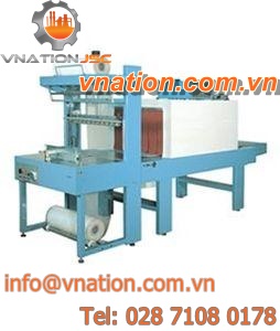 automatic shrink wrapping machine / with sealing bar