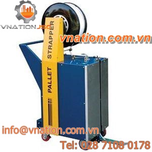 vertical strapping machine / pallet / semi-automatic