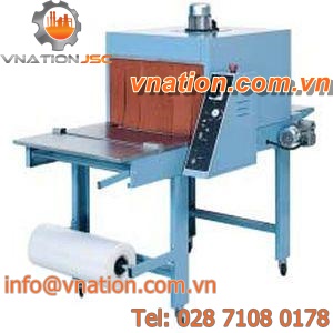 manual shrink wrapping machine / with shrink tunnel