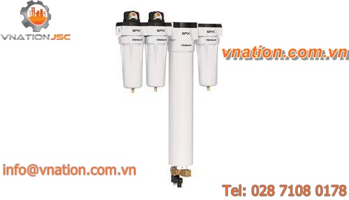membrane compressed air dryer / compact